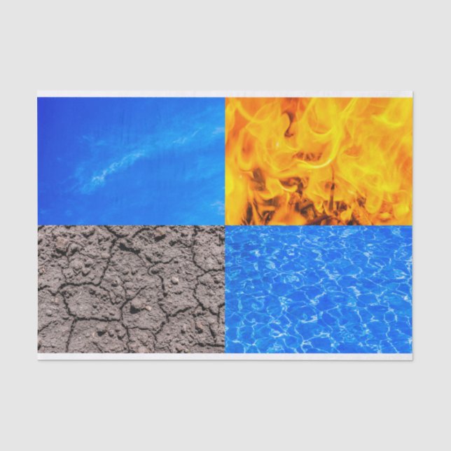 Four Elements Tissue Paper (Front)