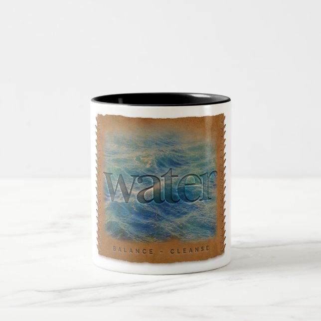 Four Elements - Water - Coffee Mug (Center)