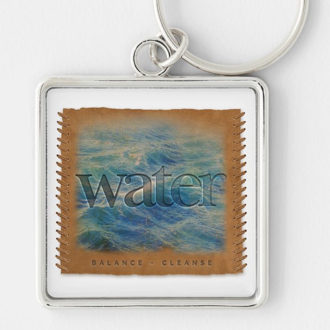FOUR ELEMENTS - Water - Keychain (Front)