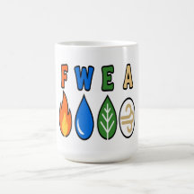 Four Elements Yellow Typography - Nature Energy Mi