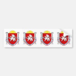 FOUR Emblem of Crimea Bumper Sticker