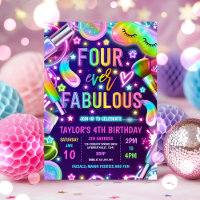 Four Ever Fabulous Glow Spa Makeup 4th Birthday