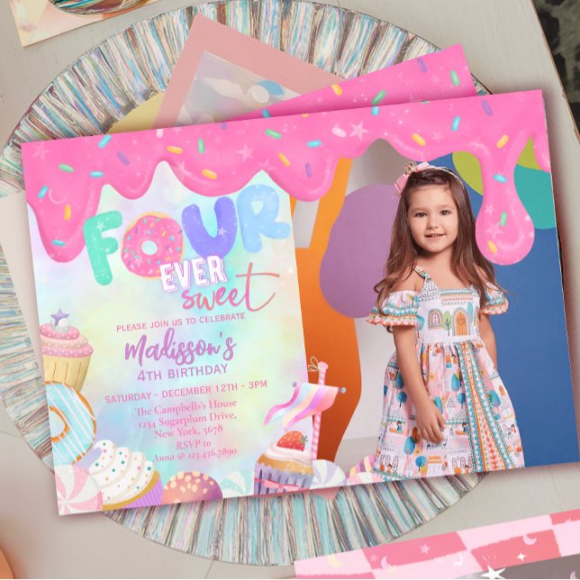 four ever sweet invitation (Creator Uploaded)