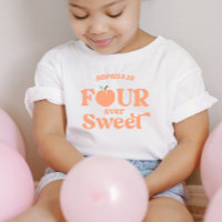 Four Ever Sweet Peach Fruit 4th Birthday Party