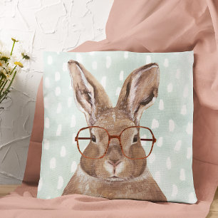 Four-Eyed Forester   Bunny Rabbit Cushion