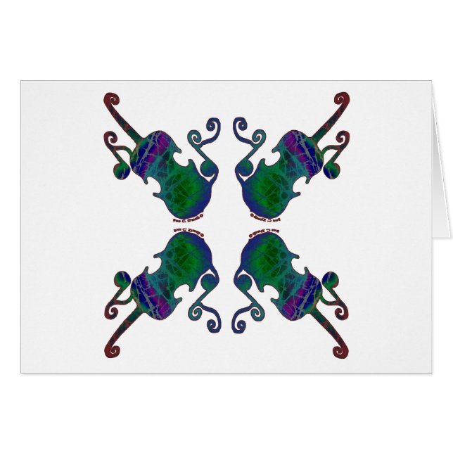 FOUR FANCY FIDDLES (Front Horizontal)
