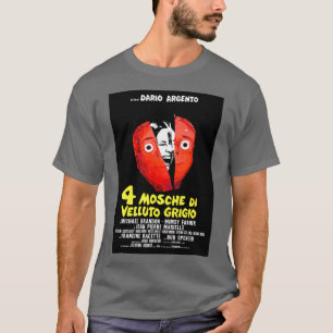 Four Flies on Grey Velvet 1972 Dario Argento  T-Shirt
