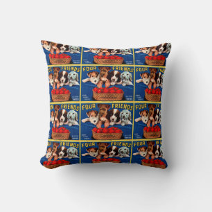 Four Friends Cushion