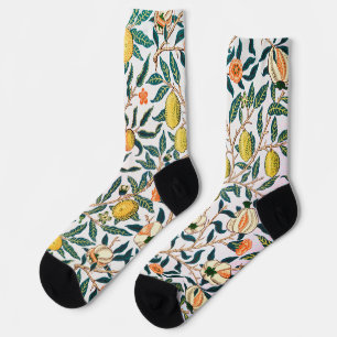 Four Fruit Pattern, William Morris Socks
