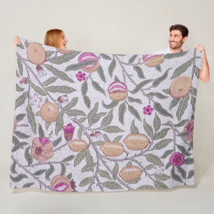 Four Fruit, William Morris Fleece Blanket