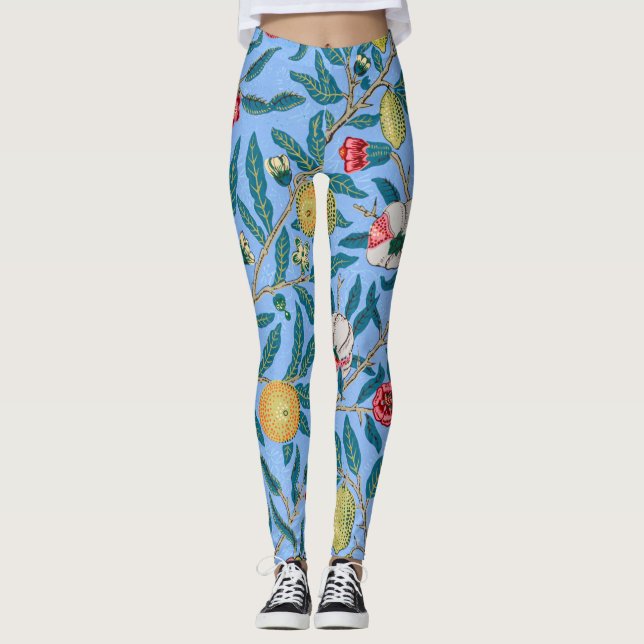 Four Fruit, William Morris Leggings (Front)