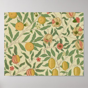 Four Fruit, William Morris Poster