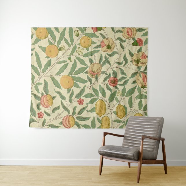 Four Fruit, William Morris Tapestry (In Situ (Horizontal))