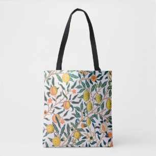 Four Fruit, William Morris Tote Bag