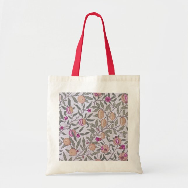 Four Fruit, William Morris Tote Bag (Front)