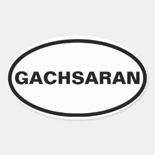 FOUR Gachsaran Oval Sticker
