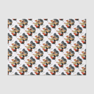 Four Gamecocks Tissue Paper