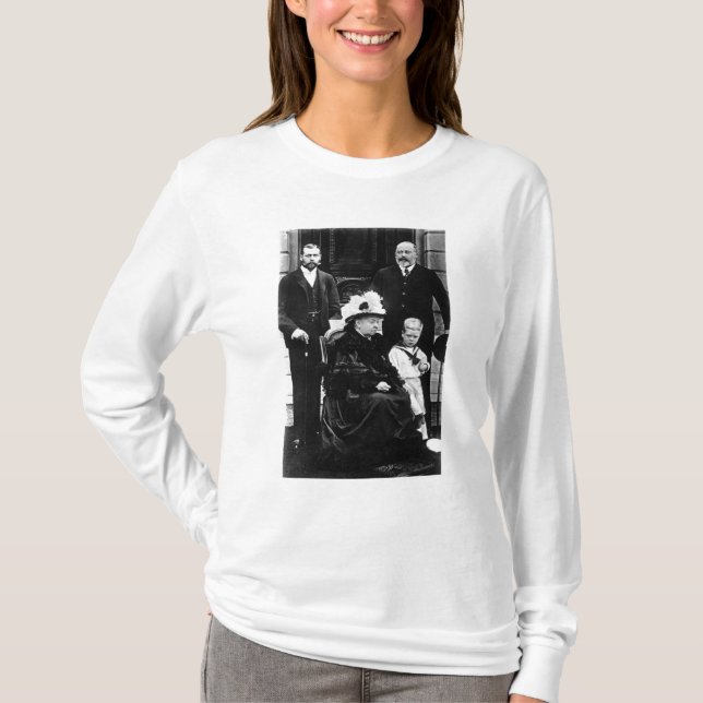 Four Generations of Victorian Royalty T-Shirt (Front)