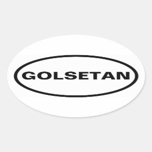 FOUR "Golestan" Oval Sticker
