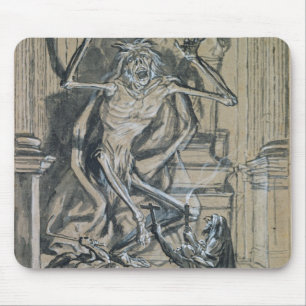 Four Grave Robbers awaken a Ghost Mouse Pad