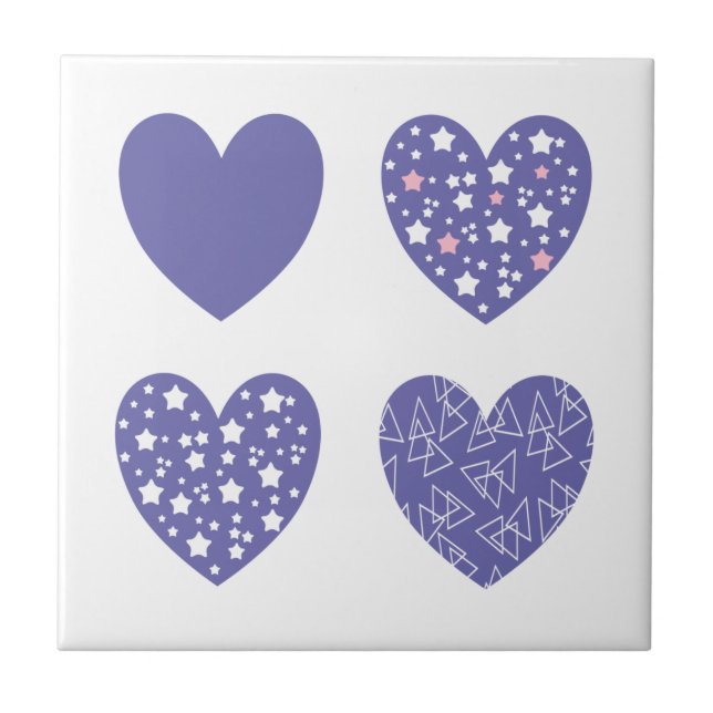 Four Hearts Tile (Front)