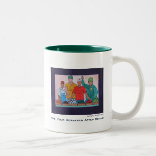 Four Horsemen After Rehab Two-Tone Coffee Mug