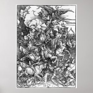 Four Horsemen of the Apocalypse - Albrecht Durer - Poster