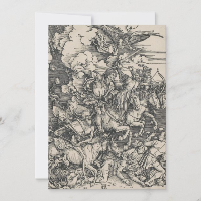 Four Horsemen of the Apocalypse by Durer (Front)