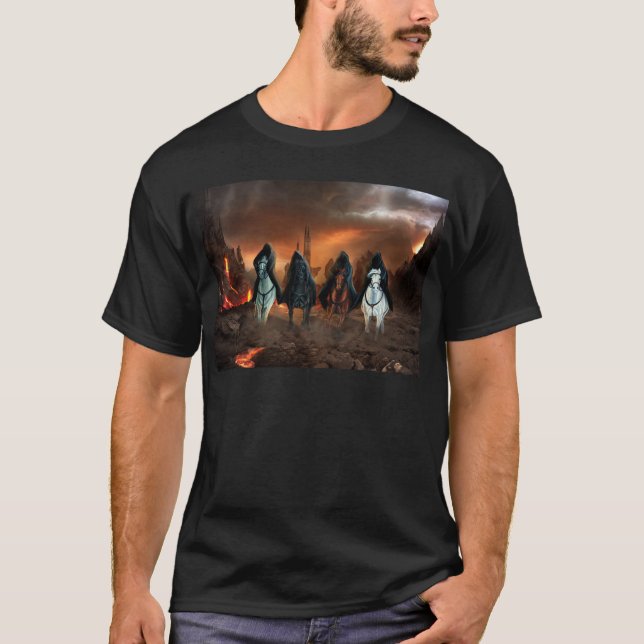 Four Horsemen Of The Apocalypse T-Shirt (Front)