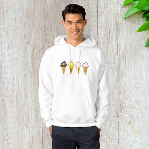 Four Ice Creams Hoodie
