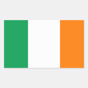 FOUR Ireland Fl ag Rectangular Sticker