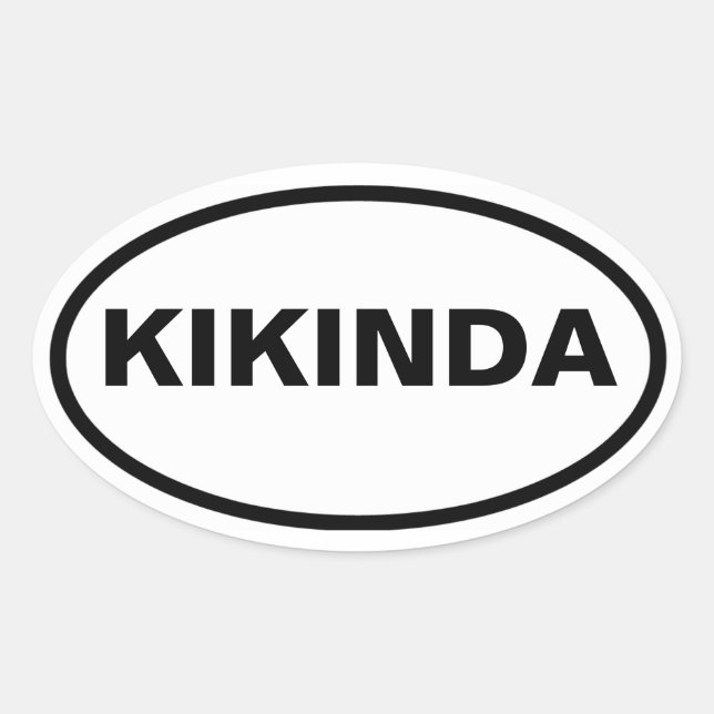 FOUR Kikinda Oval Sticker (Front)