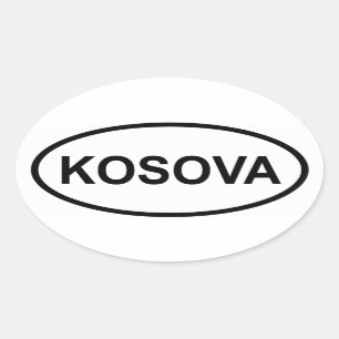FOUR "Kosava" Oval Sticker
