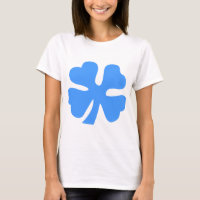 Four Leaf Clover - Baby Blue
