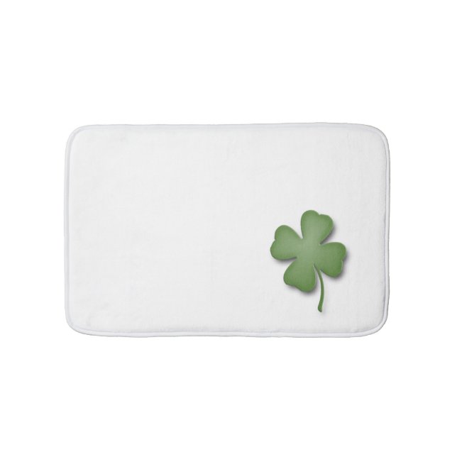 Four Leaf Clover Bath Mat (Front)