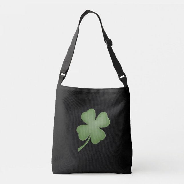 Four Leaf Clover Crossbody Bag (Back)