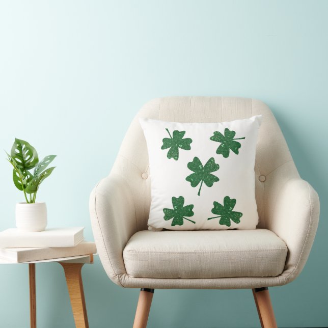 Four-Leaf Clover Cushion (Chair)