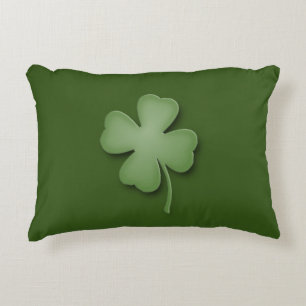 Four Leaf Clover Decorative Cushion