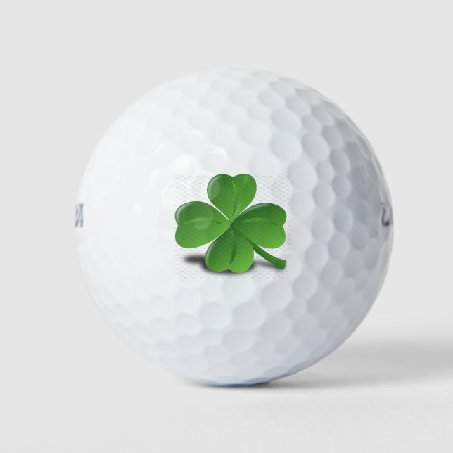 Four Leaf Clover Golf Balls (Front)