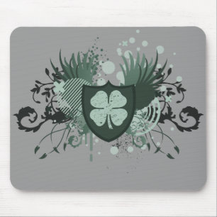 four leaf clover. hi-fi. v2. mouse pad