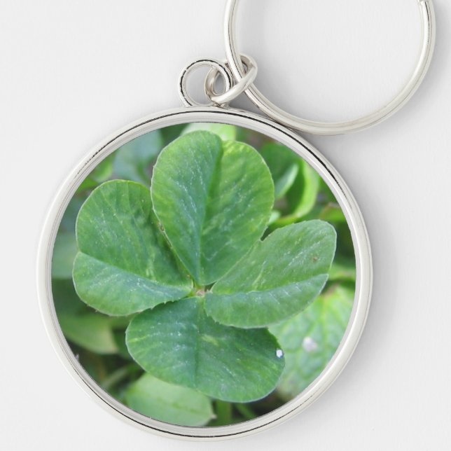 Four Leaf Clover Key Ring (Front)