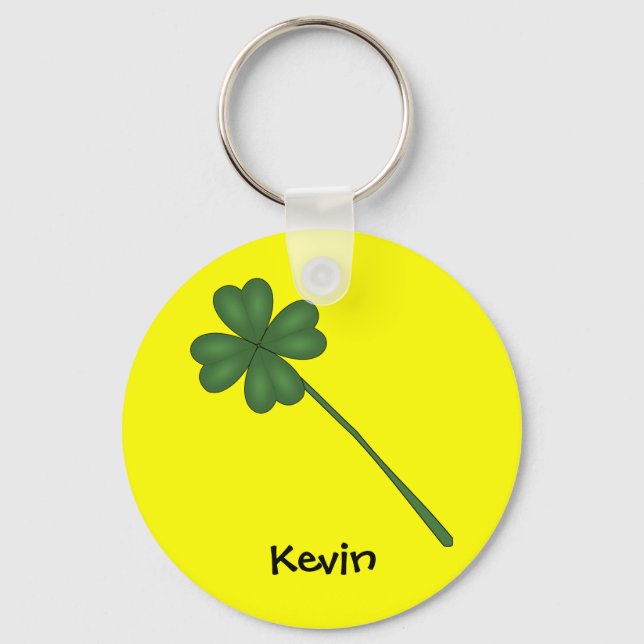 Four leaf clover key ring (Front)