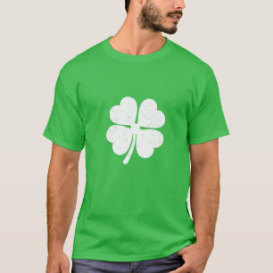 Four Leaf Clover Lucky Shamrock Irish St.Patrick's T-Shirt