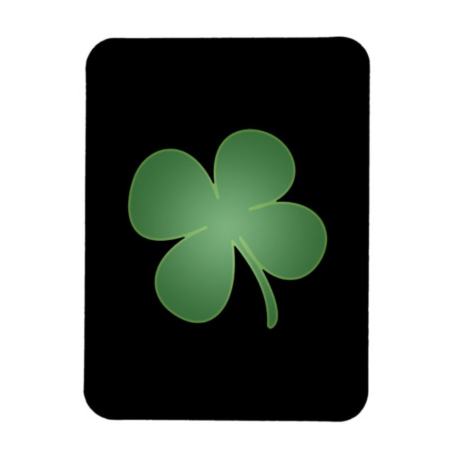 Four Leaf Clover Magnet (Vertical)