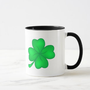 four-leaf clover mug