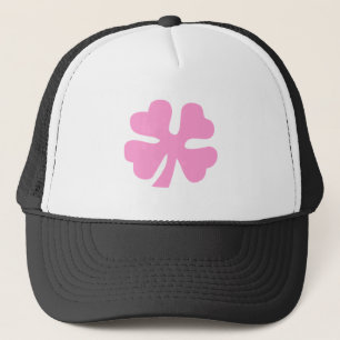 Four Leaf Clover - Pink Trucker Hat