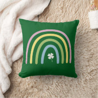 Four Leaf Clover Rainbow St Patrick's Day 