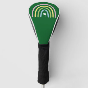 Four Leaf Clover Rainbow St Patrick's Day Golf Head Cover