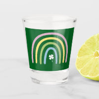 Four Leaf Clover Rainbow St Patrick's Day 