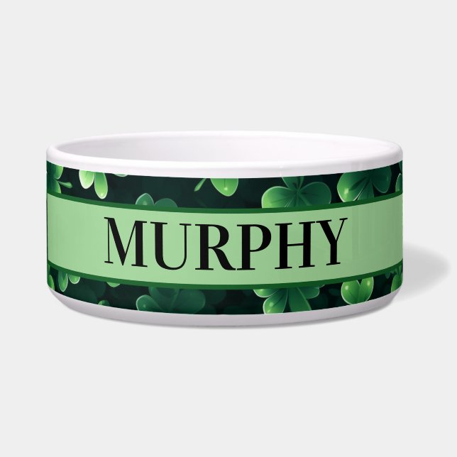 Four Leaf Clover Shamrocks Pet   (Front)